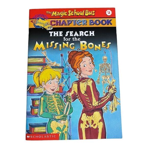 The Magic School Bus The Search for the Missing Bones Paperback Book - Picture 1 of 3